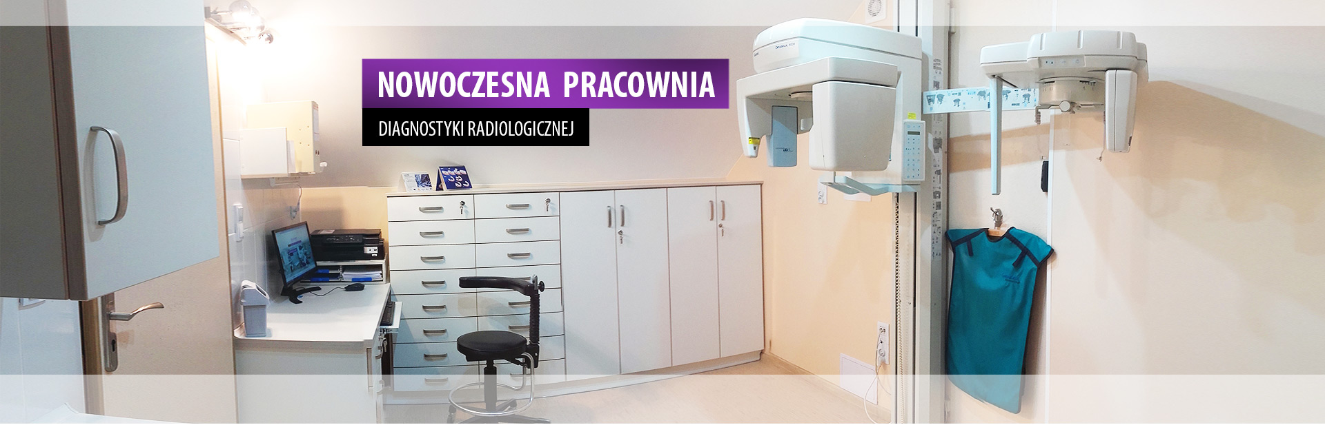 Panorama pracowni diagnostyki radiologicznej